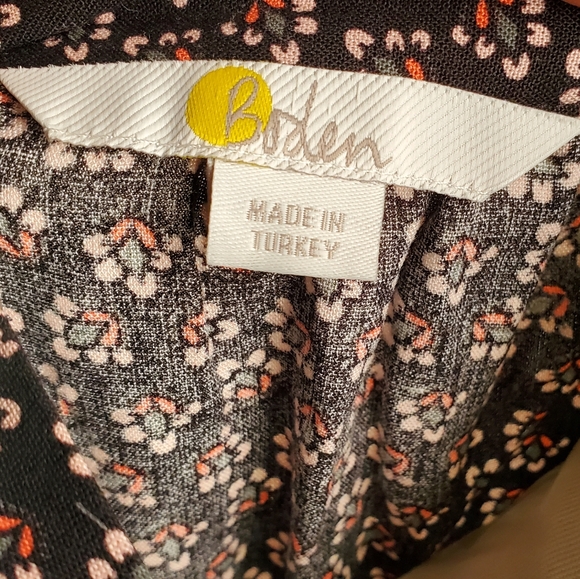 Boden Tie Waist Detail Midi Dress Size 6 - Picture 8 of 10